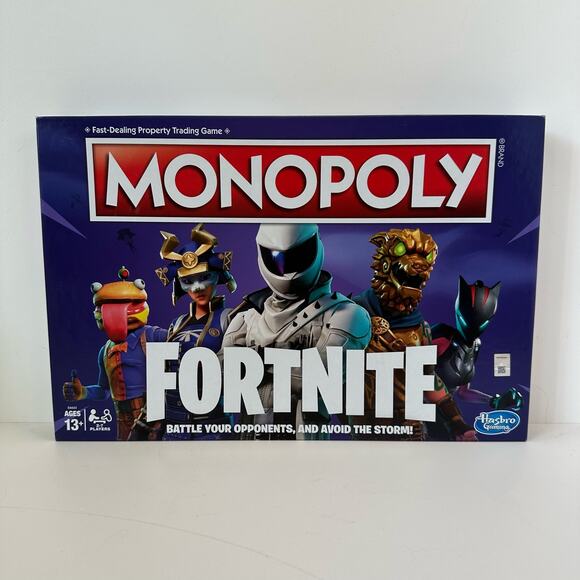 Monopoly Fortnite by Parker Brothers Made in USA, 2-7 players, ages 13+ - Picture 2 of 10